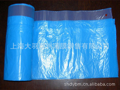 【供應邊封PE穿塑連卷袋】價格,廠家,圖片,塑料薄膜/箔,上海大羽塑料薄膜銷售-