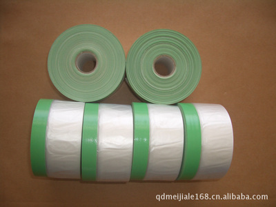 【批發(fā)銷售550/1100mm布基膠帶油漆遮蔽保護(hù)膜】價(jià)格,廠家,圖片,塑料薄膜/箔,青島美佳樂商貿(mào)-