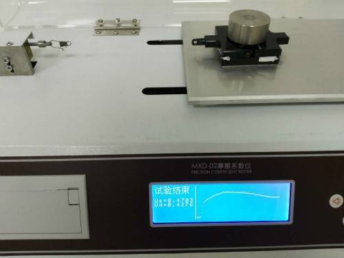塑料薄膜動靜摩擦系數的檢測方案